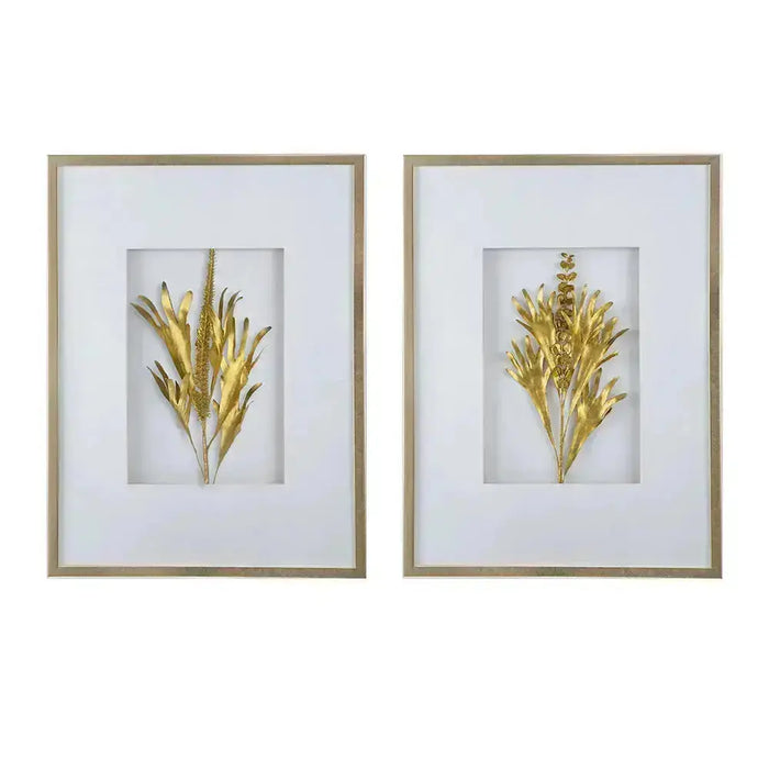 Botanicals in Gold JJ Crown Design