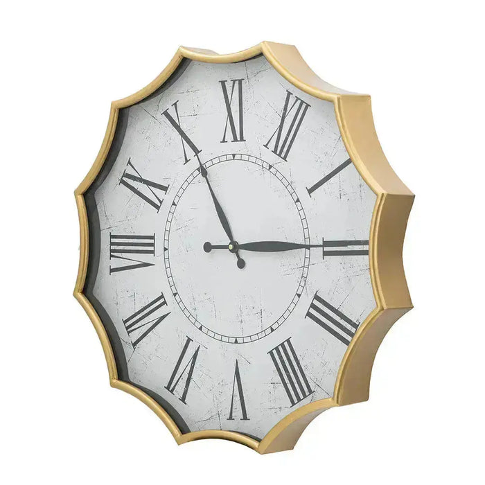 Elegant Clock JJ Crown Design