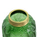 Green Glass Vases JJ Crown Design