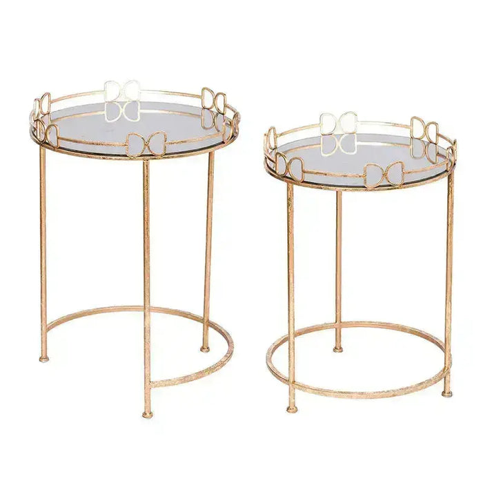 Side Tables Set JJ Crown Design